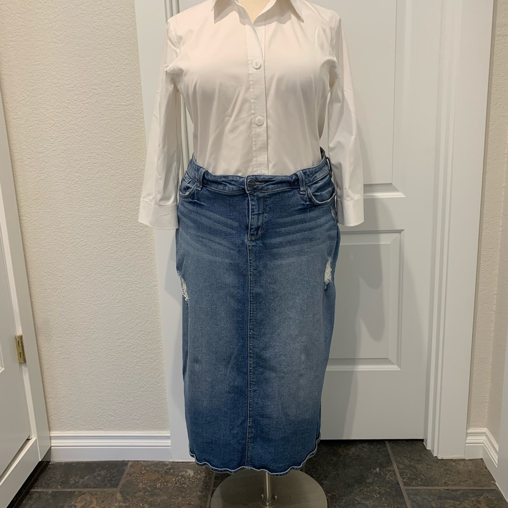 Jean skirt by Slink Jeans - Curvy